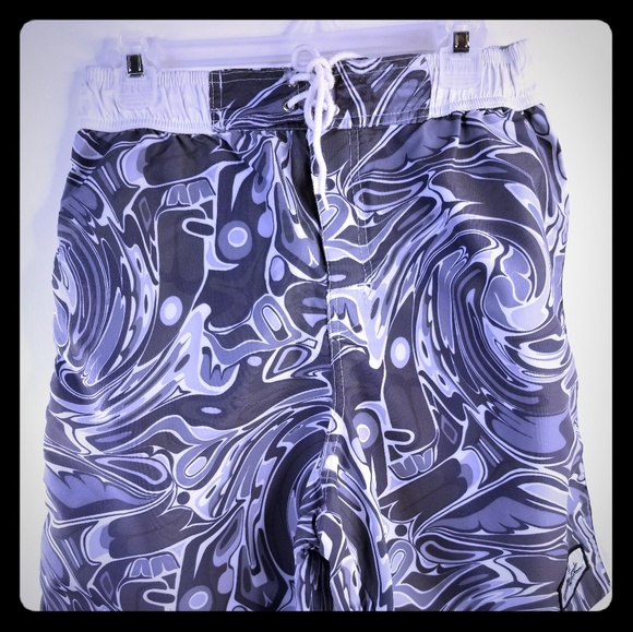Men's 100% Nylon Board Shorts From Smack Manhattan - Picture 1 of 5